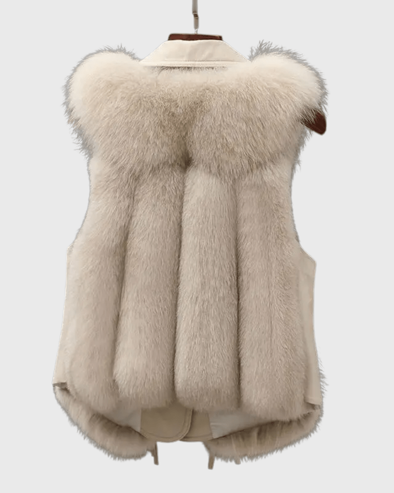 Katrine | Gilet élégant en cuir