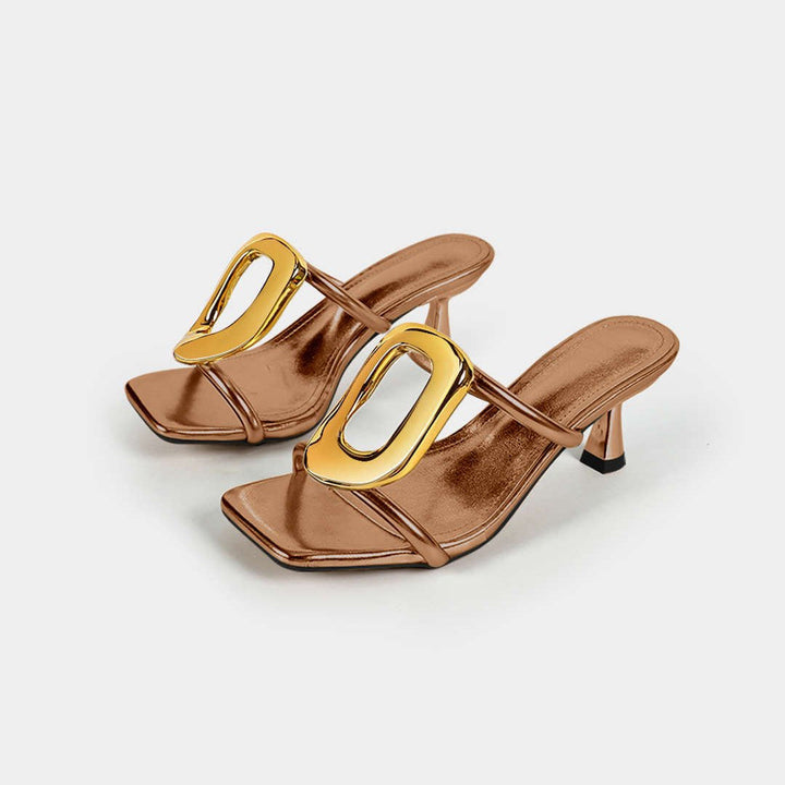 Katrine | Talons Hauts Métallisés