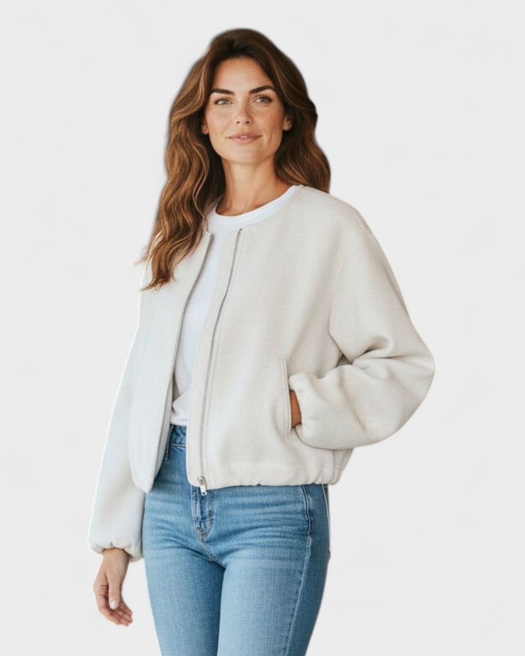 Katrine™ | Veste bomber courte