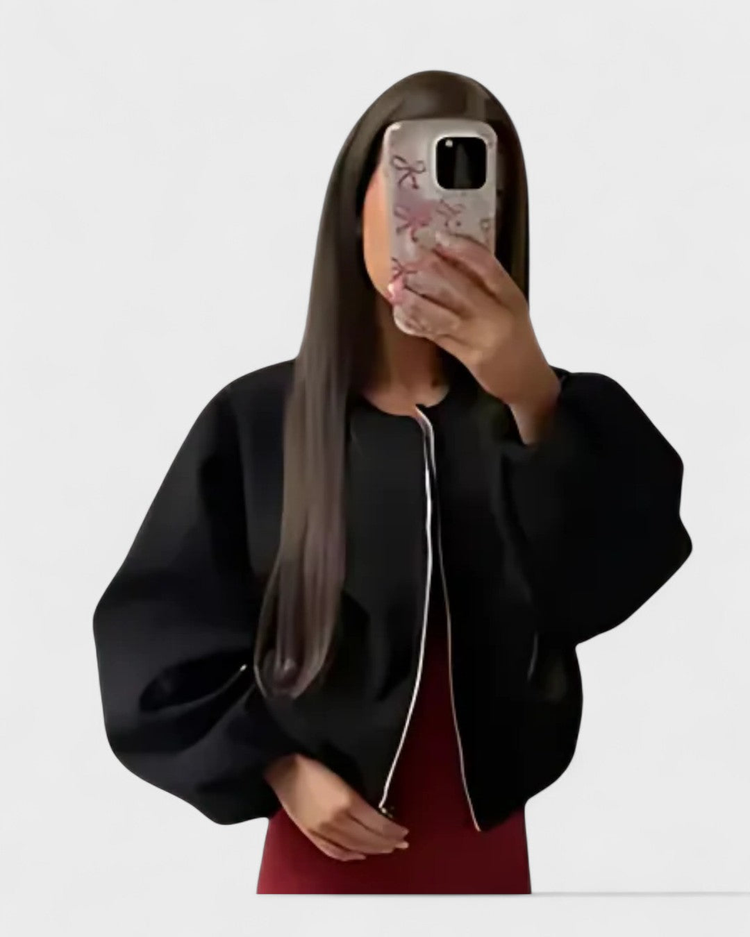 Katrine™ | Veste bomber courte