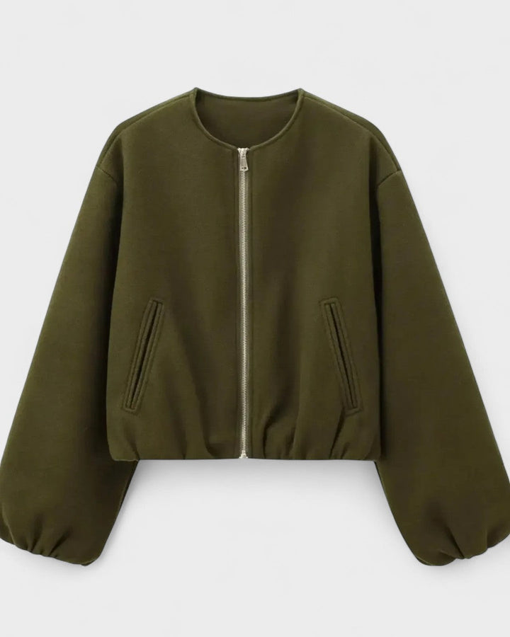 Katrine™ | Veste bomber courte