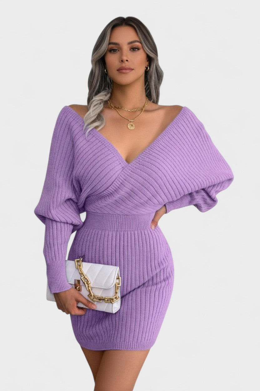Klara™ | Robe portefeuille élégante avec décolleté en V