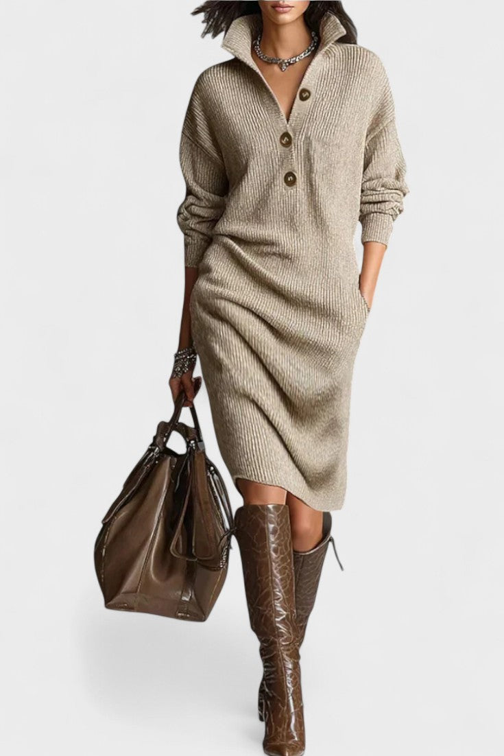 Kornelia™ | Élégante Robe Tricot