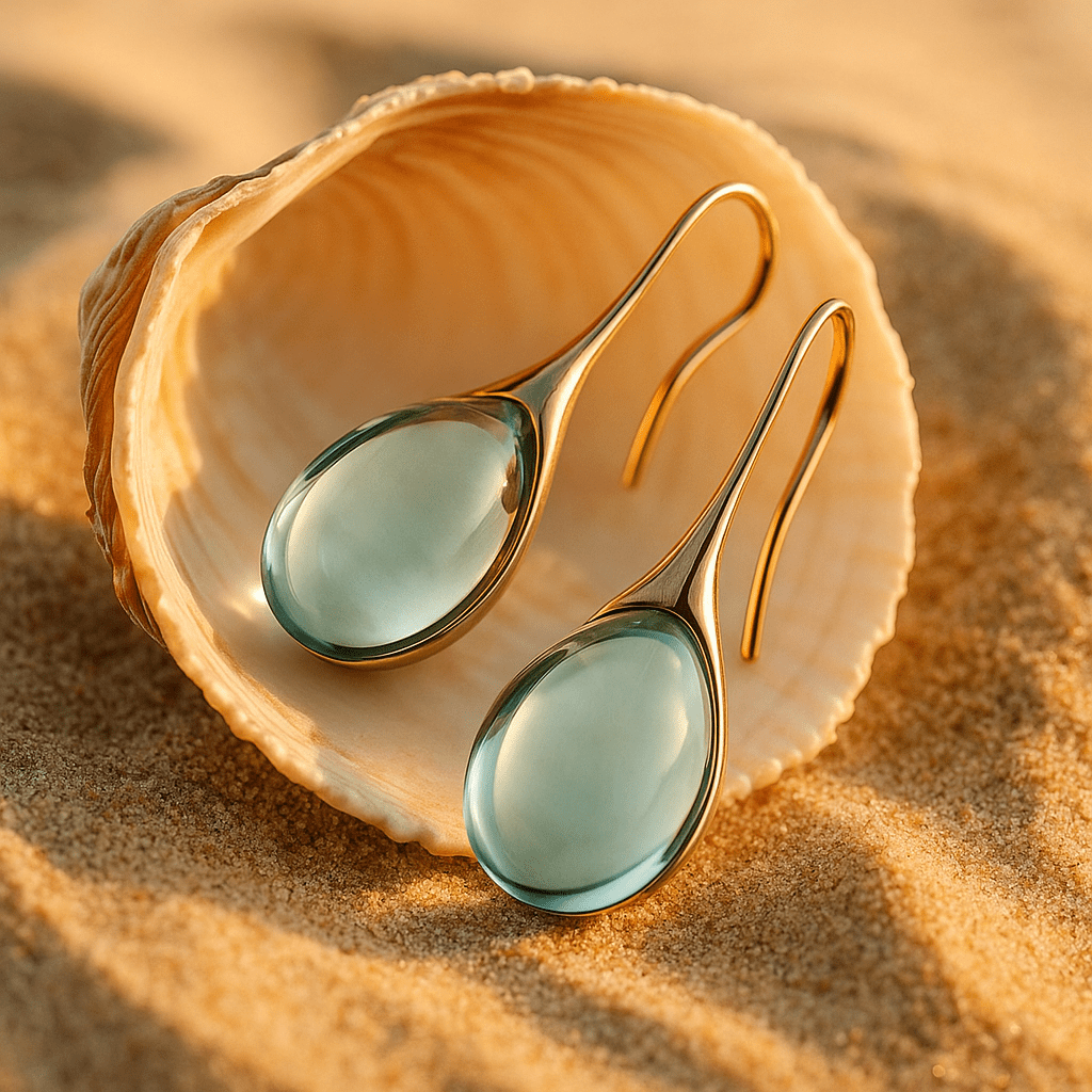 Lærke | Boucles d'oreilles en goutte