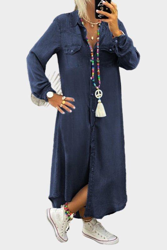 Laura | Robe en denim