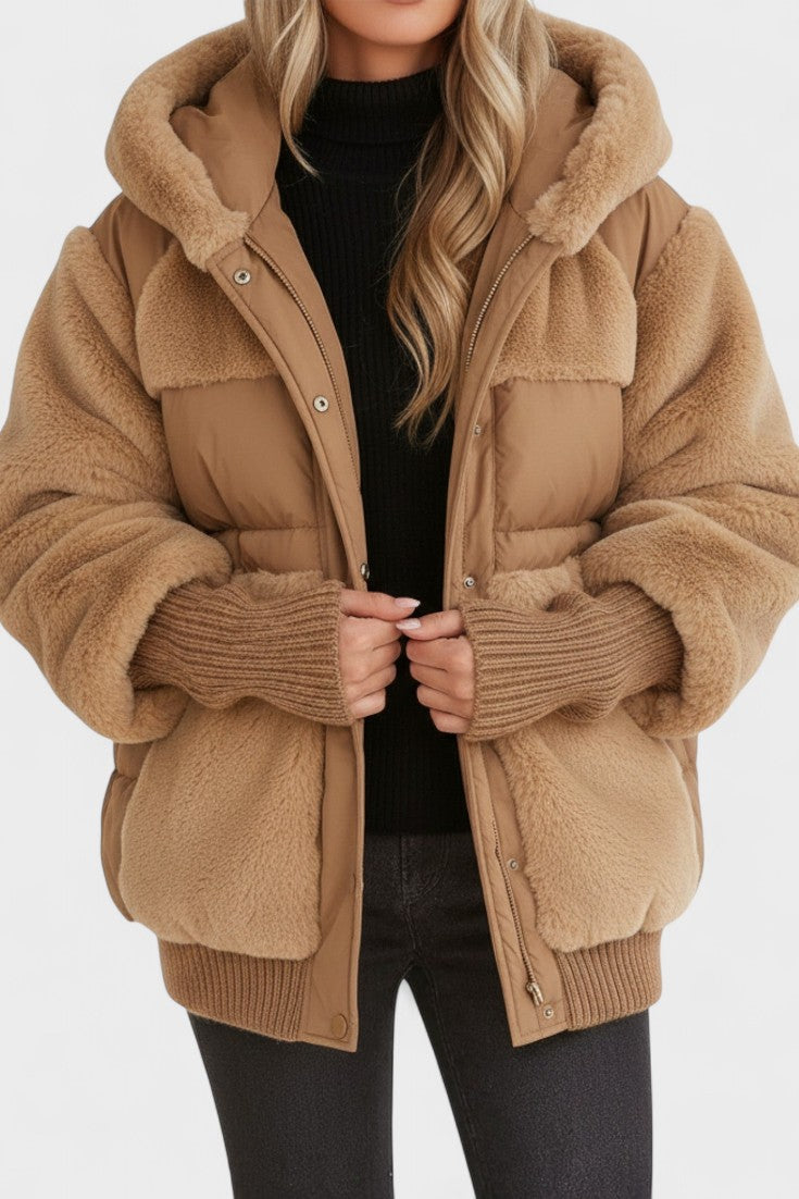 Lena™ | Veste en duvet de luxe avec capuche