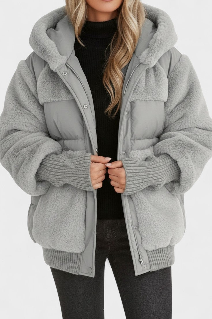 Lena™ | Veste en duvet de luxe avec capuche