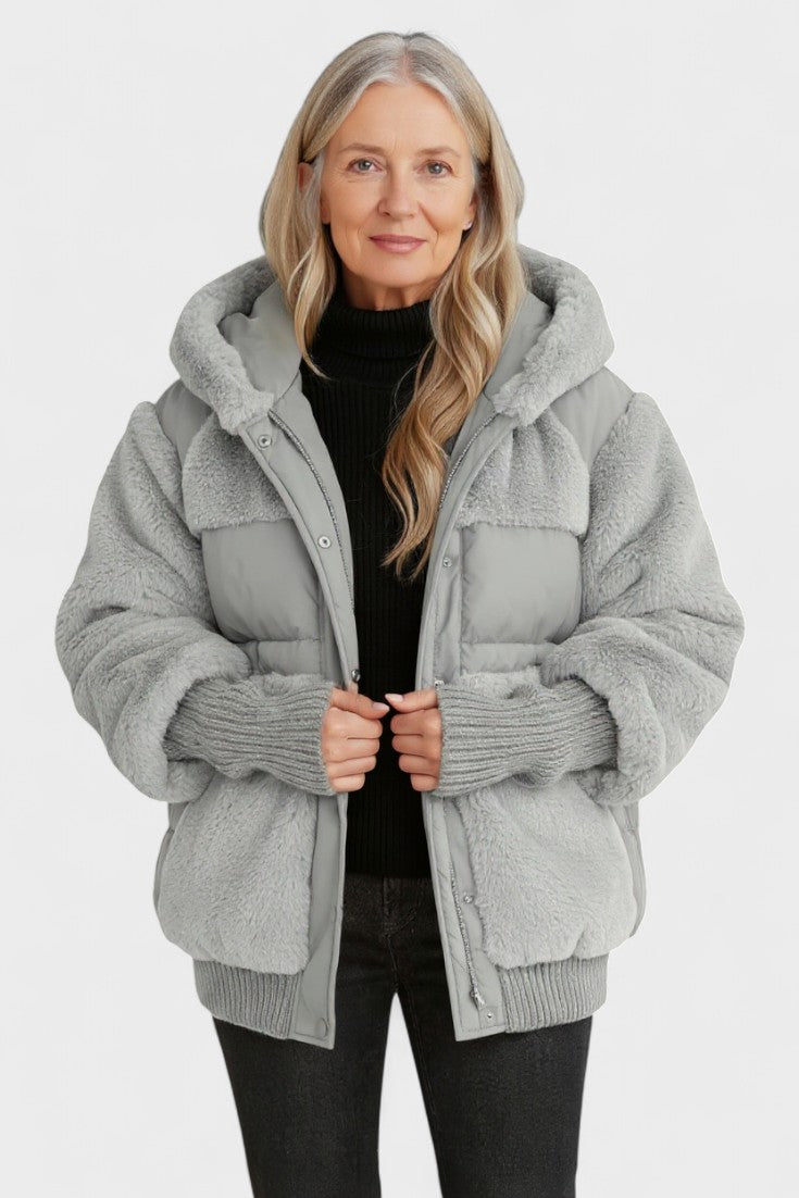 Lena™ | Veste en duvet de luxe avec capuche