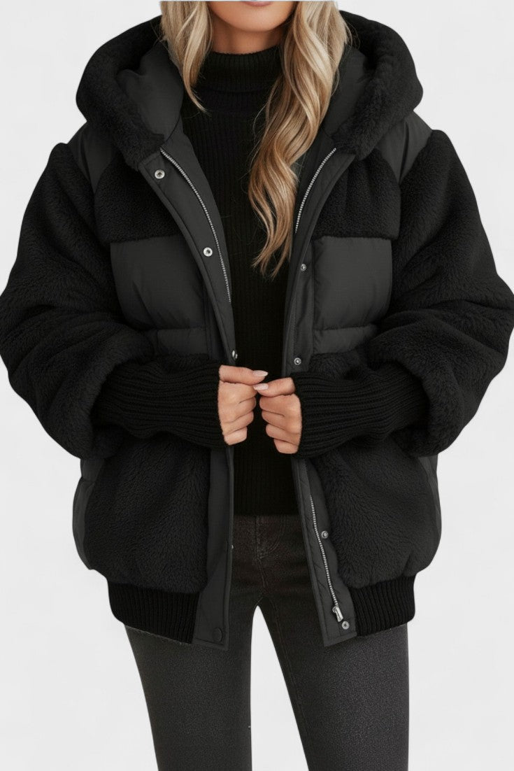 Lena™ | Veste en duvet de luxe avec capuche