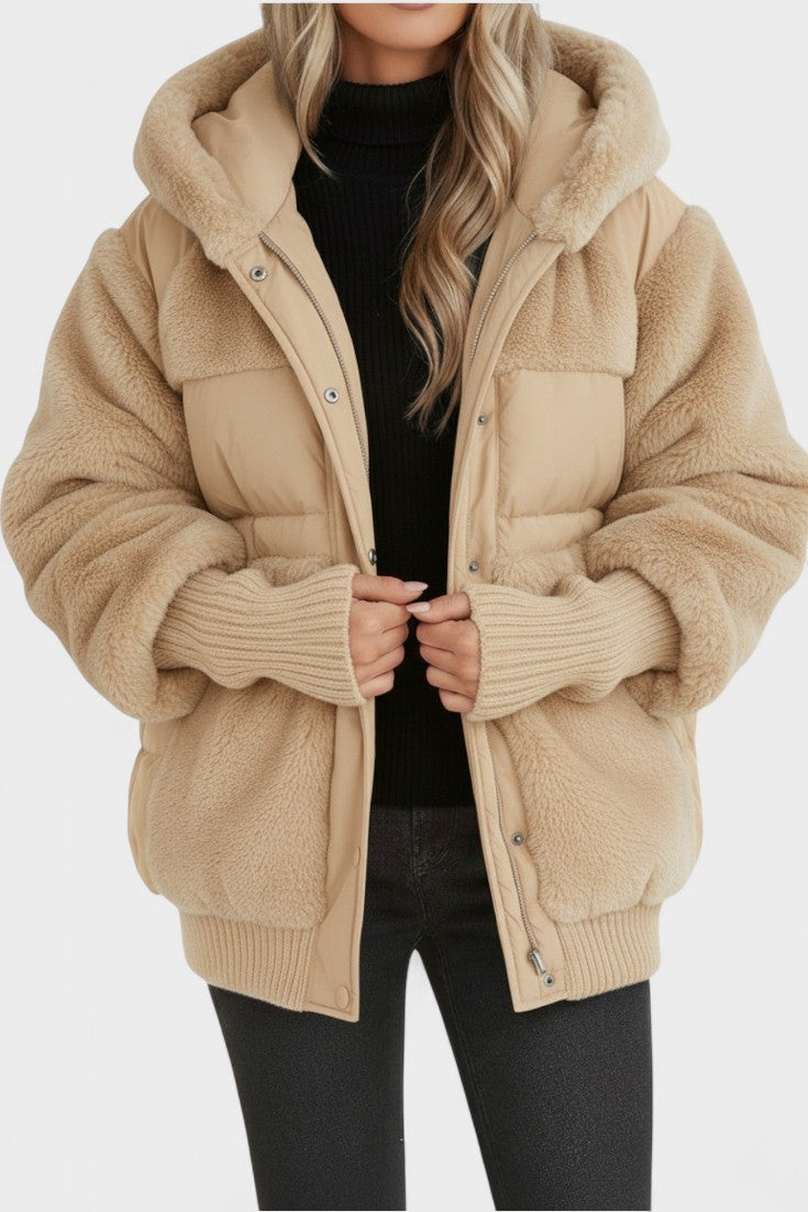 Lena™ | Veste en duvet de luxe avec capuche