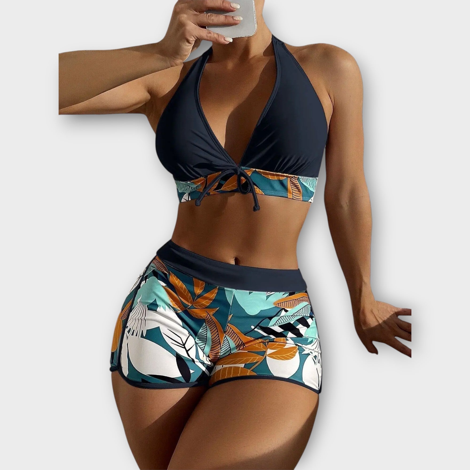 Lene | Bikini taille haute