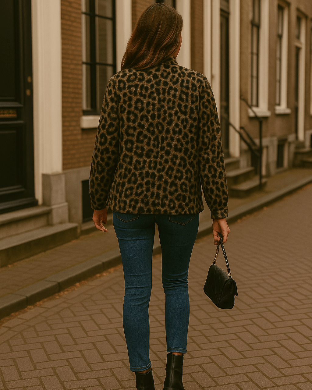 Leona | Veste Bomber Léopard