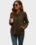 Leona | Veste Bomber Léopard
