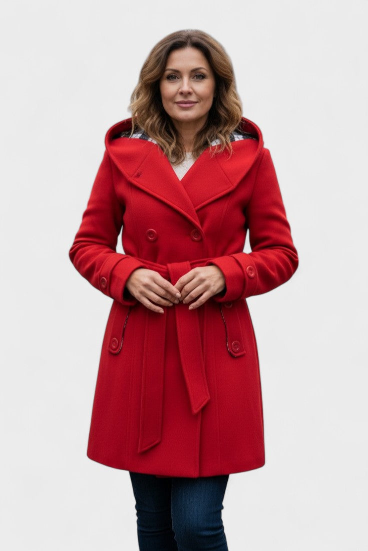 Leona™ | Élégant manteau croisé
