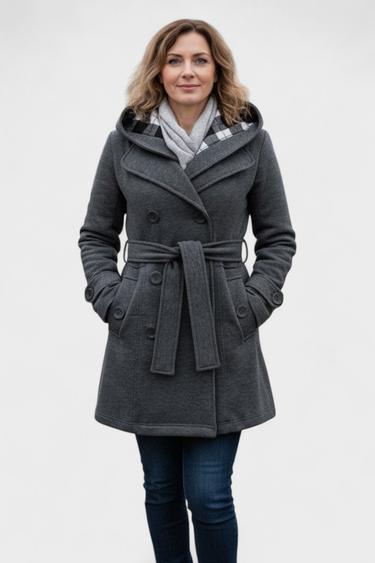 Leona™ | Élégant manteau croisé