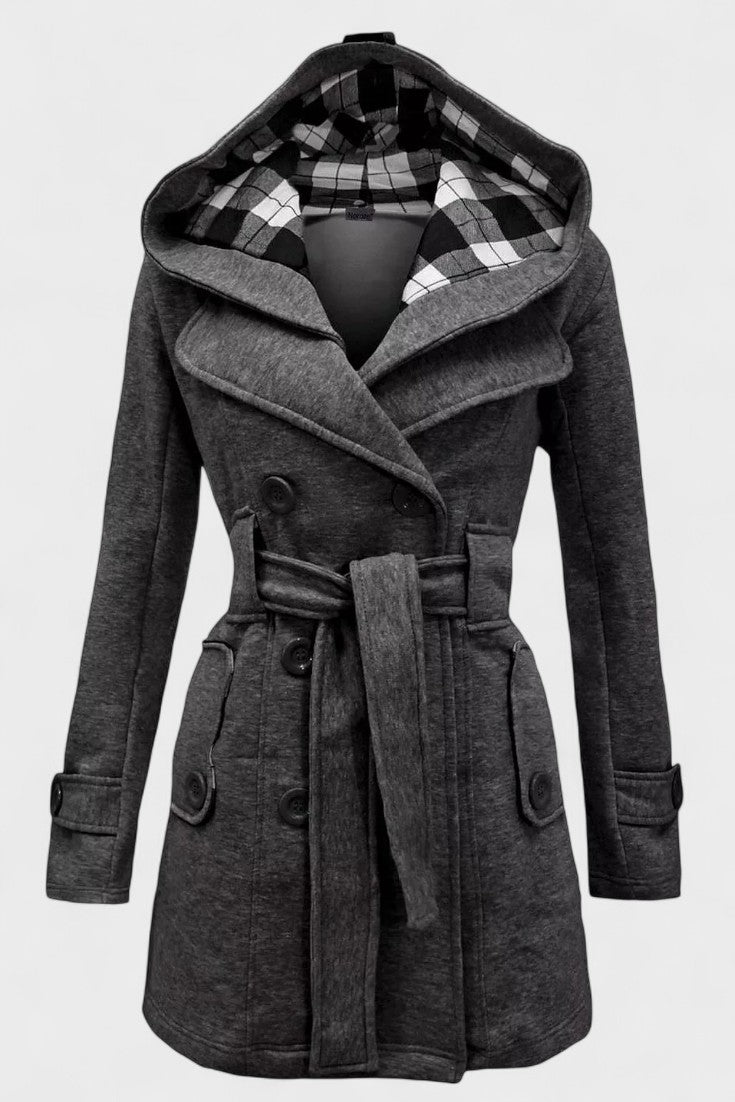 Leona™ | Élégant manteau croisé