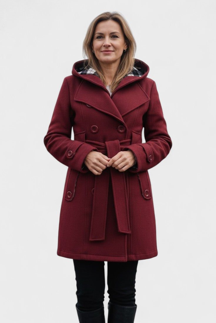 Leona™ | Élégant manteau croisé