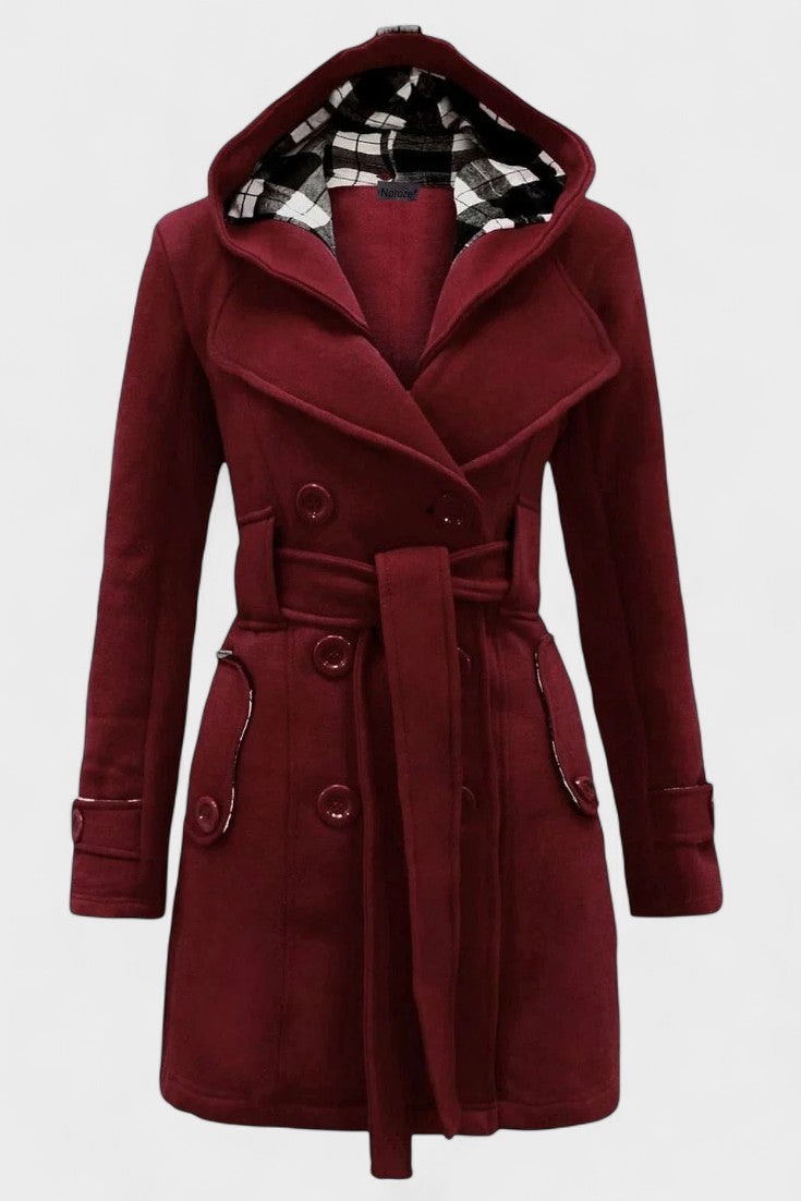 Leona™ | Élégant manteau croisé