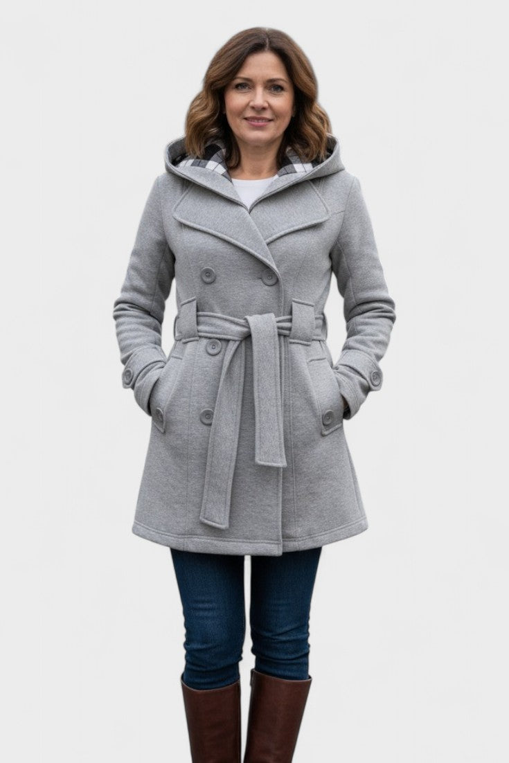 Leona™ | Élégant manteau croisé