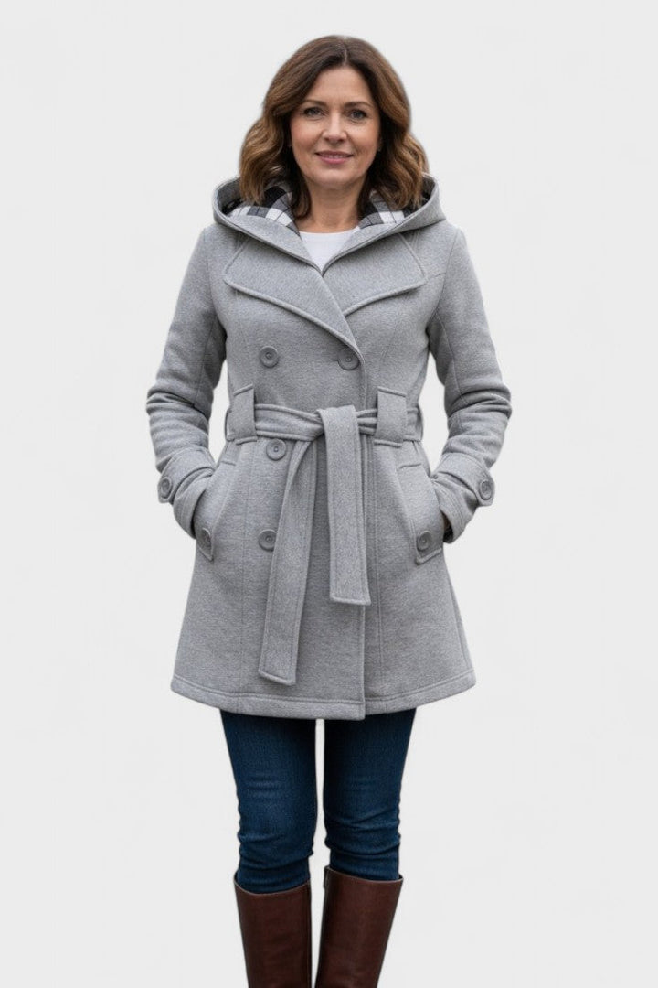 Leona™ | Élégant manteau croisé