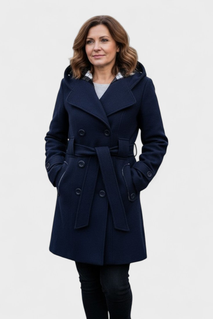 Leona™ | Élégant manteau croisé