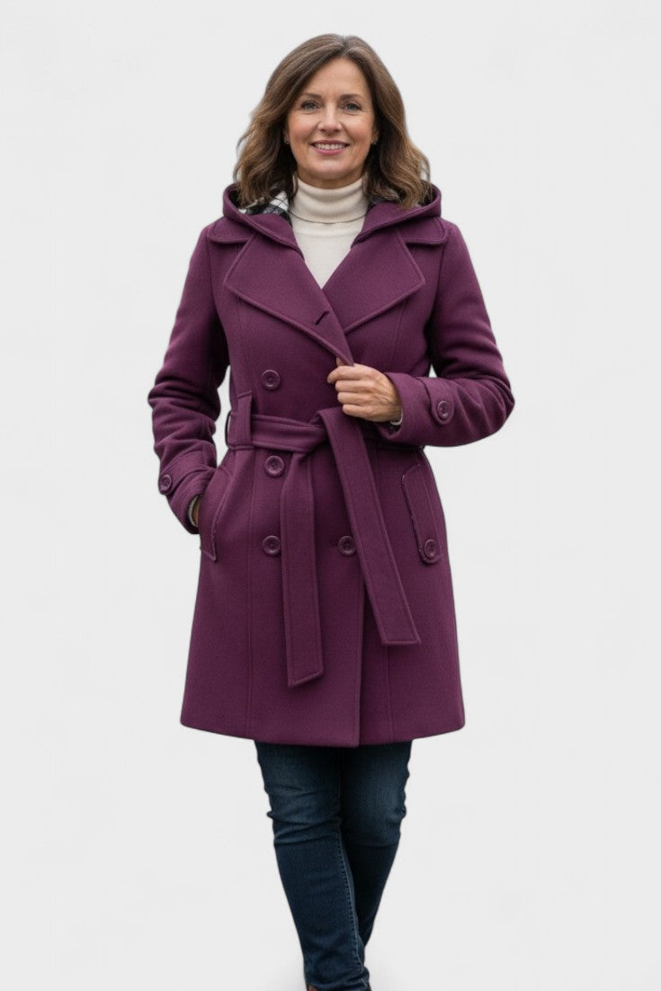 Leona™ | Élégant manteau croisé