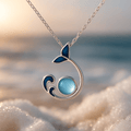 Liv | Collier vague en argent