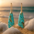 Louise | Boucles d'oreilles bleues