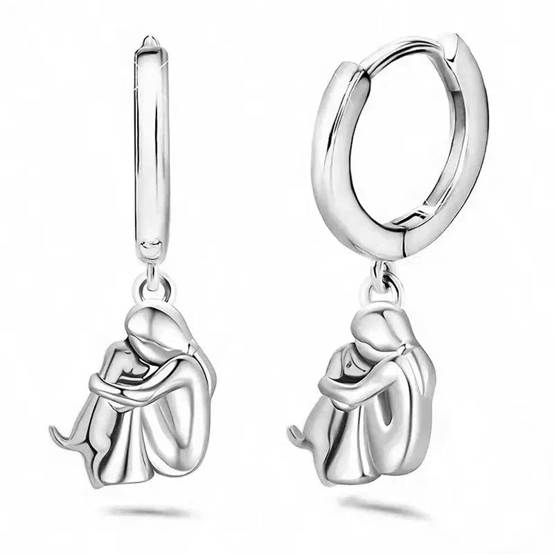 Louise | Boucles d'oreilles avec symbole de baiser