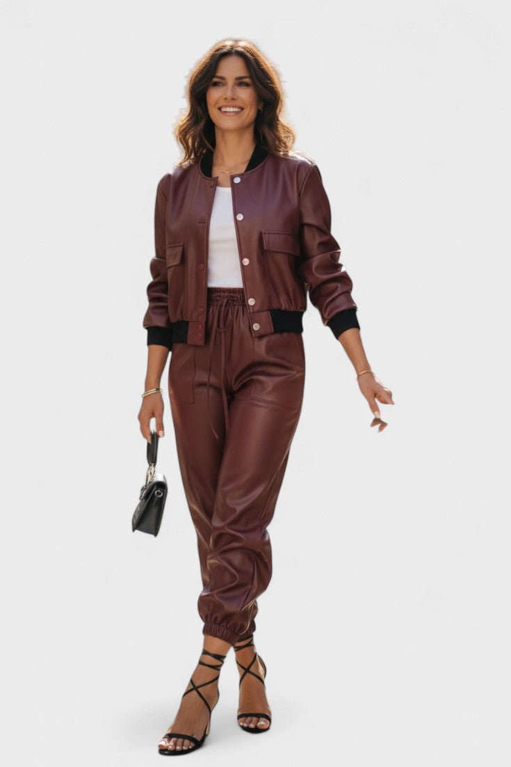 Lucie | Ensemble en cuir