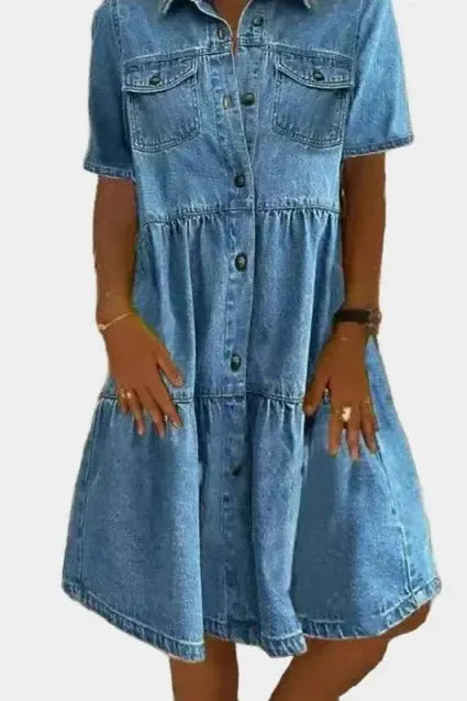 Maja | Robe en denim