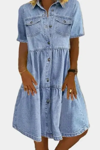 Maja | Robe en denim