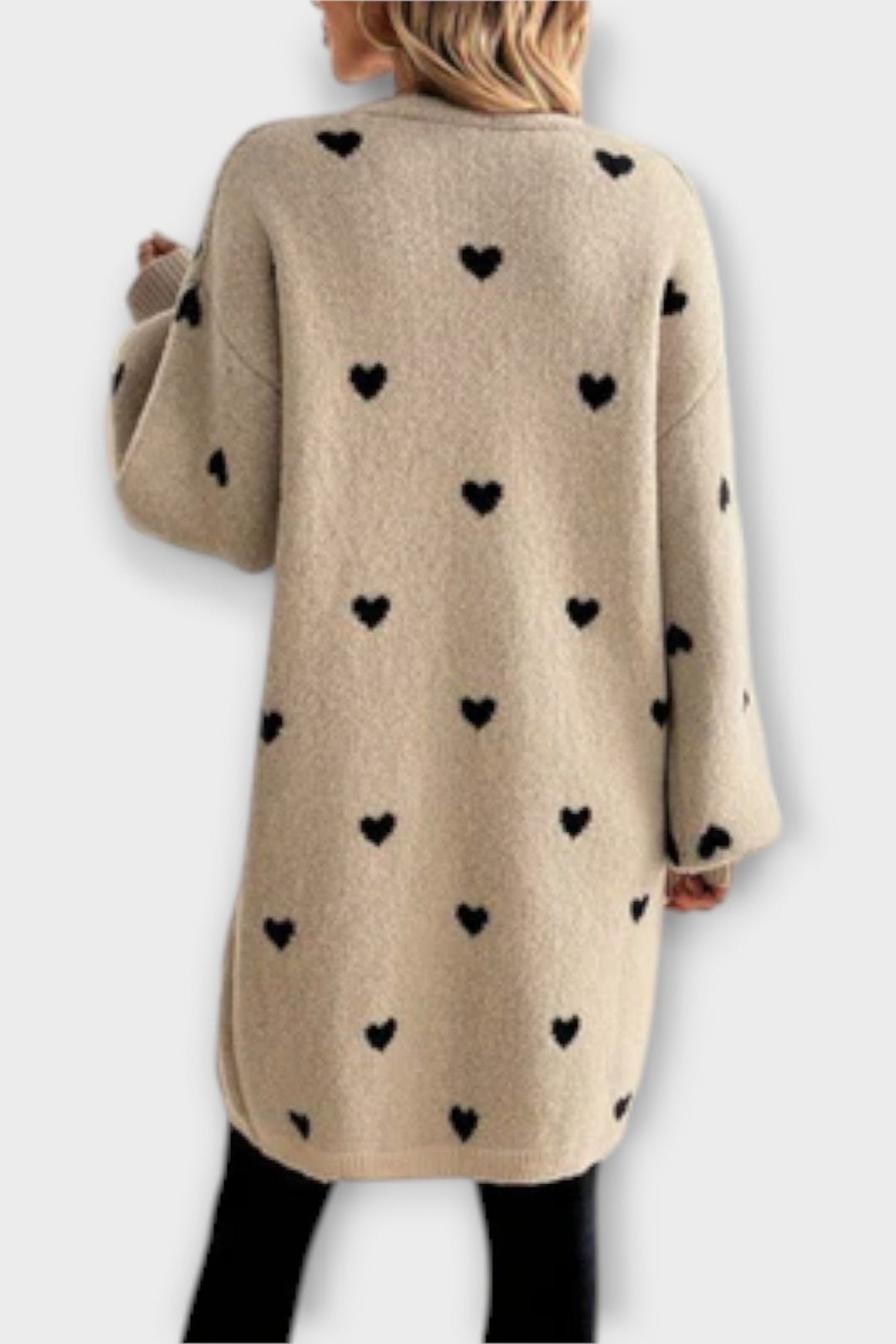 Majken | Cardigan en cœur
