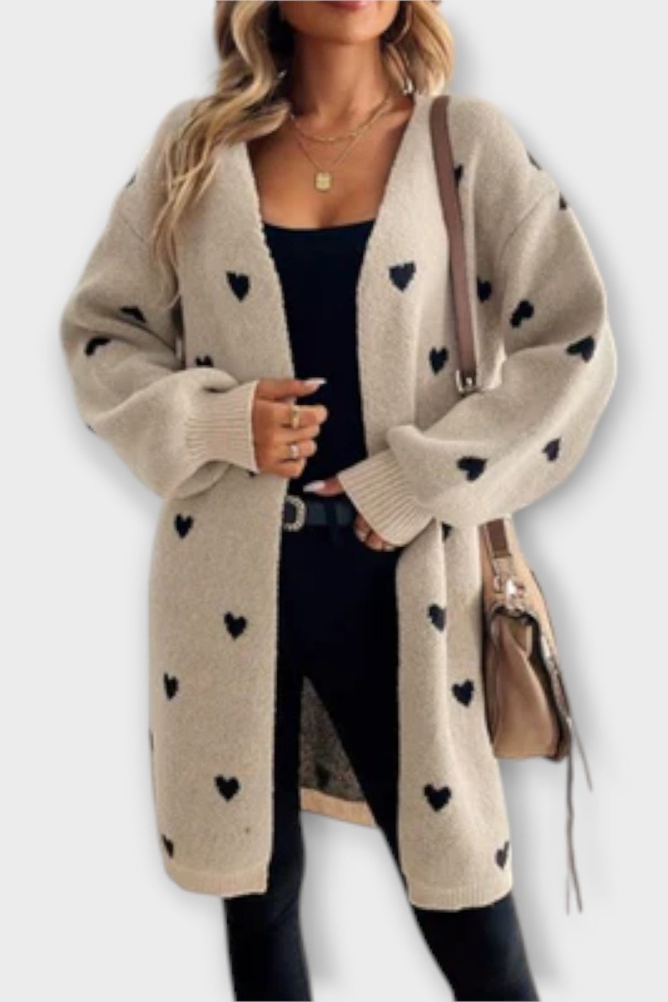 Majken | Cardigan en cœur