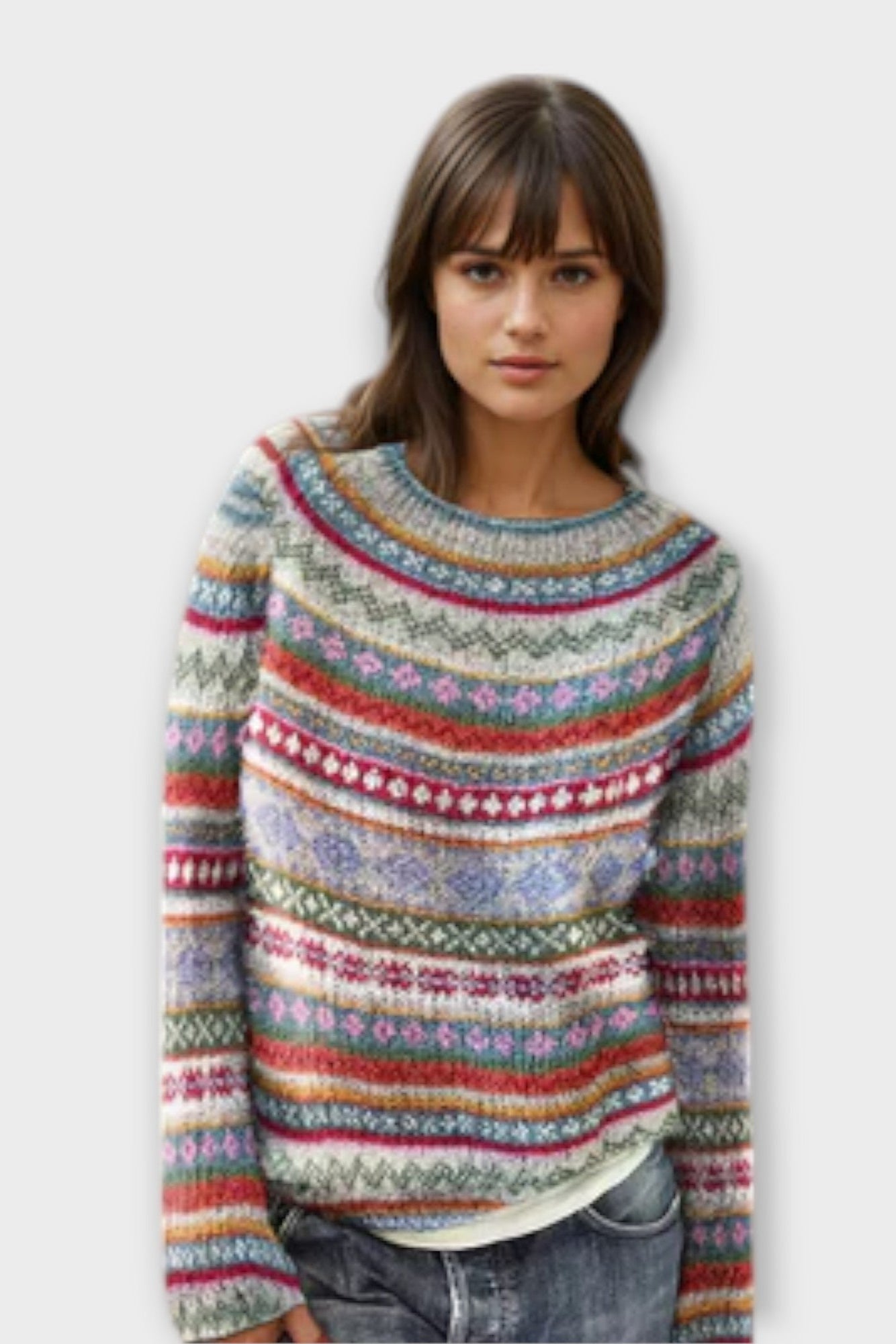 Malene | Pull Rétro