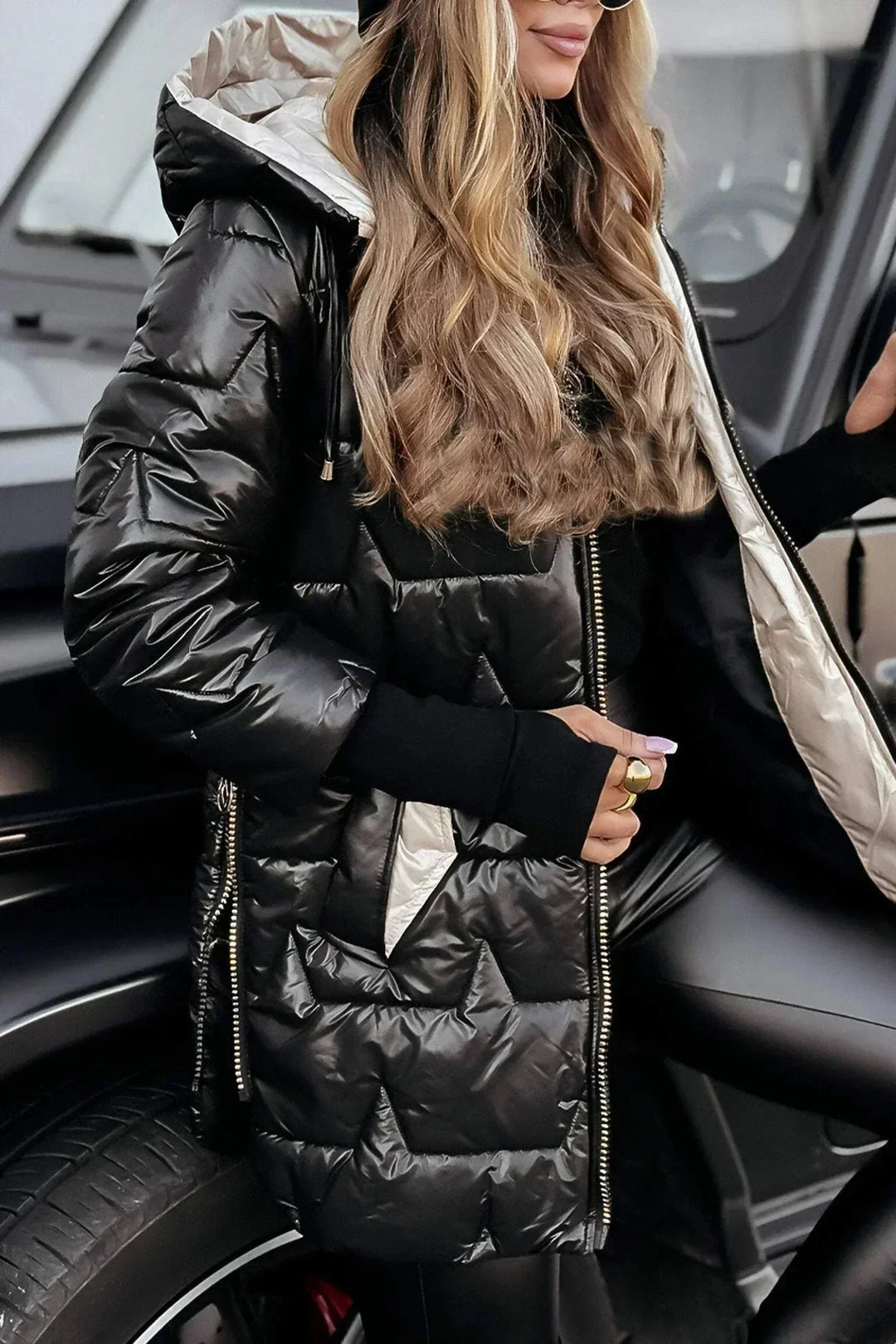 Marcella™ | Veste automnale élégante avec capuche