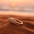 Marie | Bague en or avec zirconium