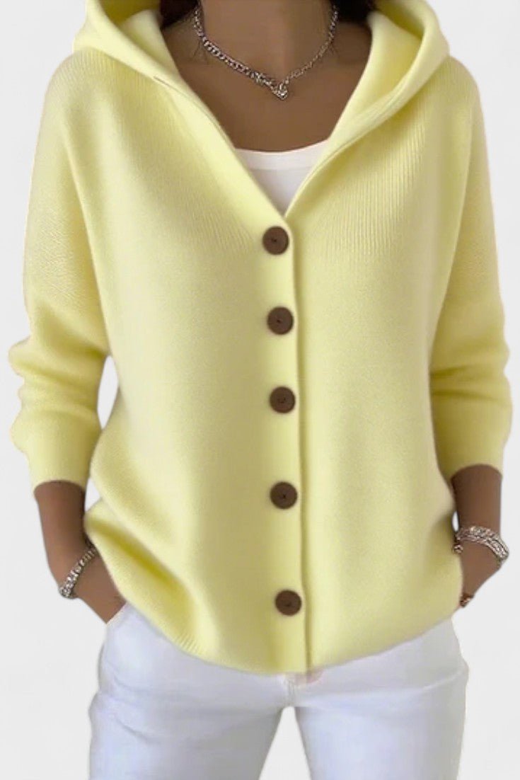 Mathilde | Cardigan à Capuche