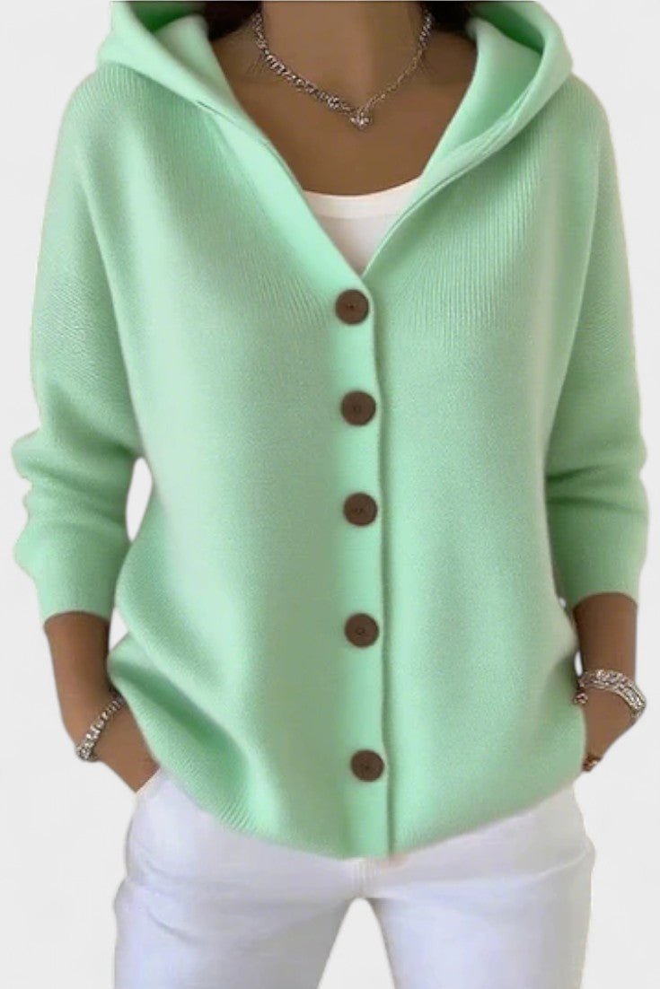 Mathilde | Cardigan à Capuche