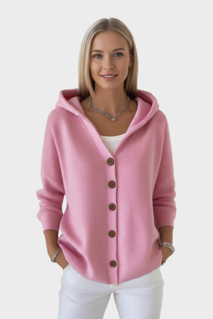 Mathilde | Cardigan à Capuche