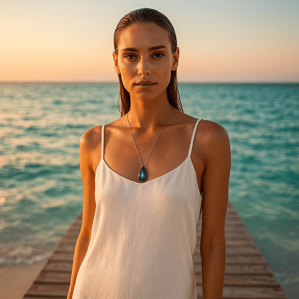 Mathilde | Collier en Labradorite