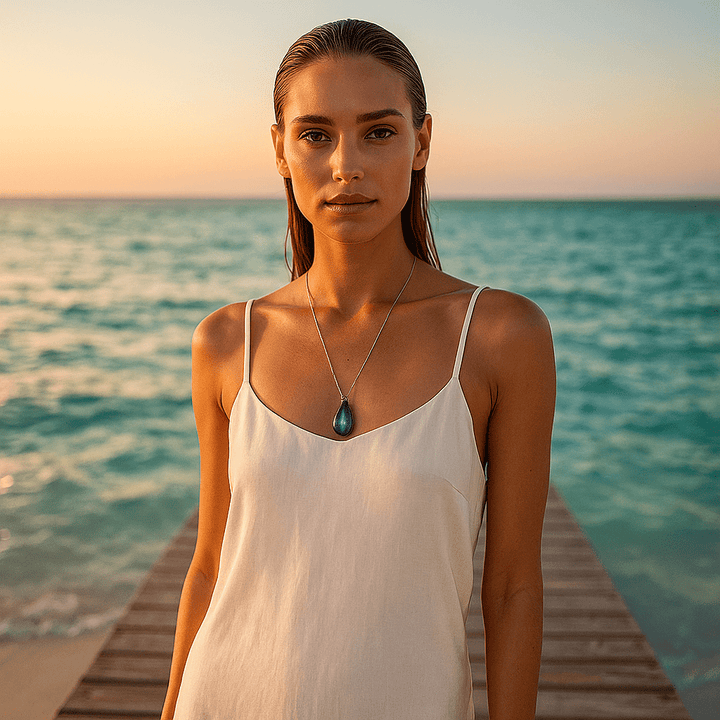 Mathilde | Collier en Labradorite