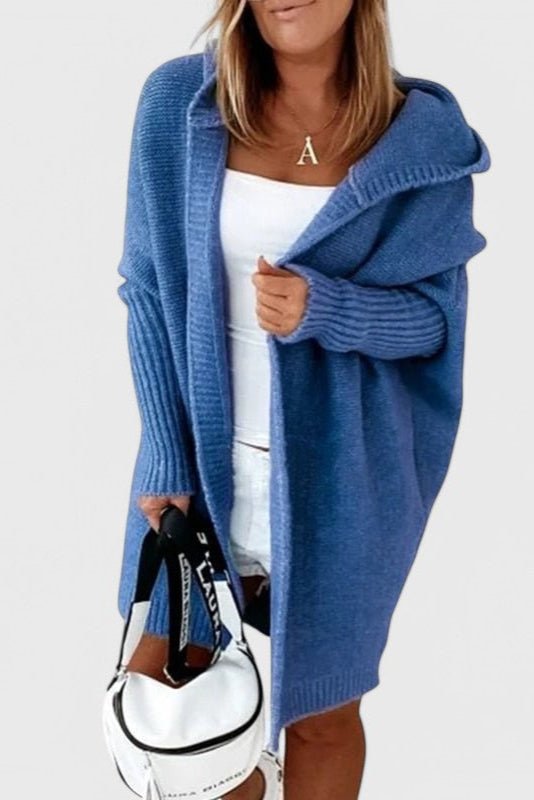 Mette | Cardigan à capuche de luxe