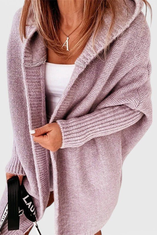 Mette | Cardigan à capuche de luxe