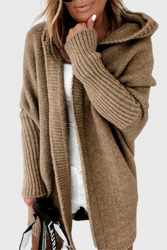Mette | Cardigan à capuche de luxe