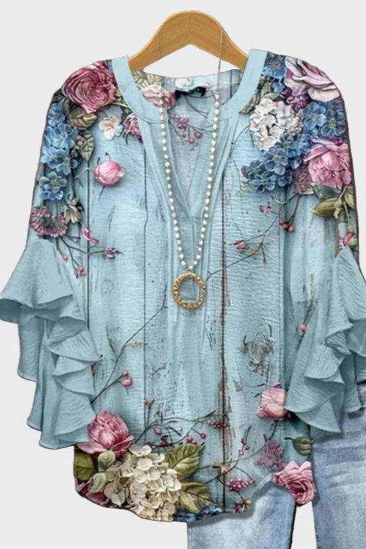 Mette | Blouse Azzurra Chiara