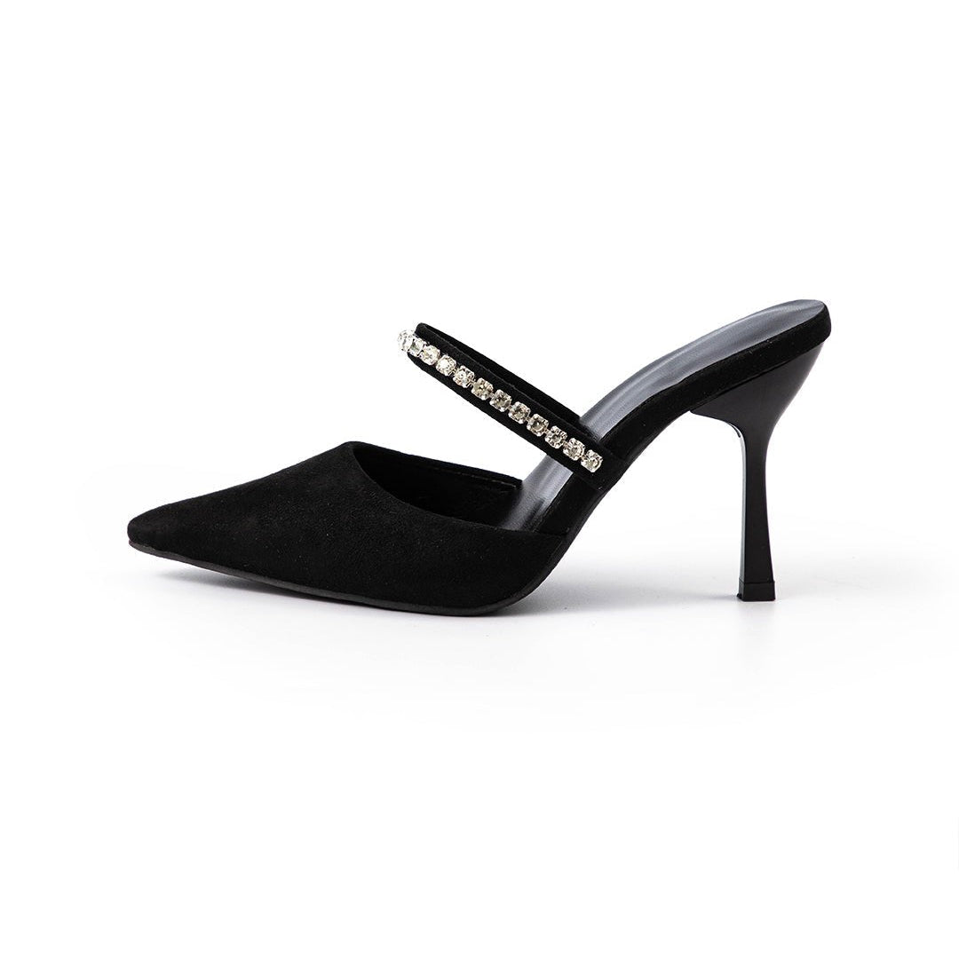 Mette | Talons hauts avec strass