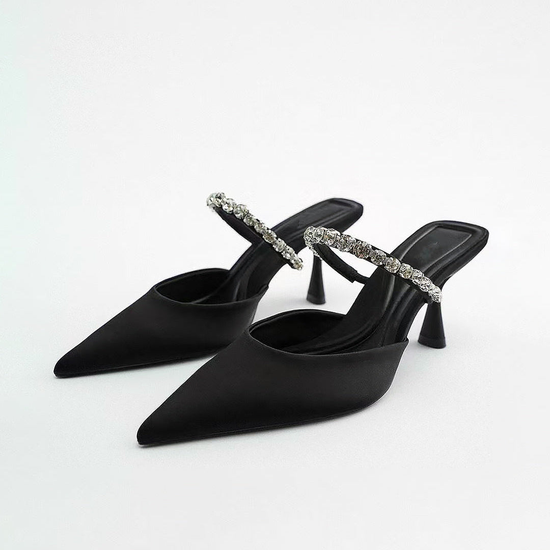 Mette | Talons hauts avec strass