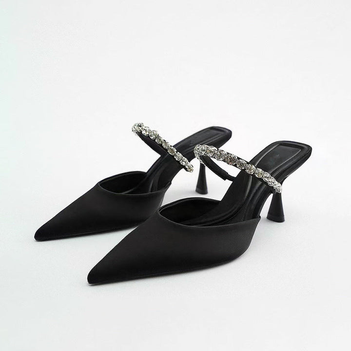 Mette | Talons hauts avec strass