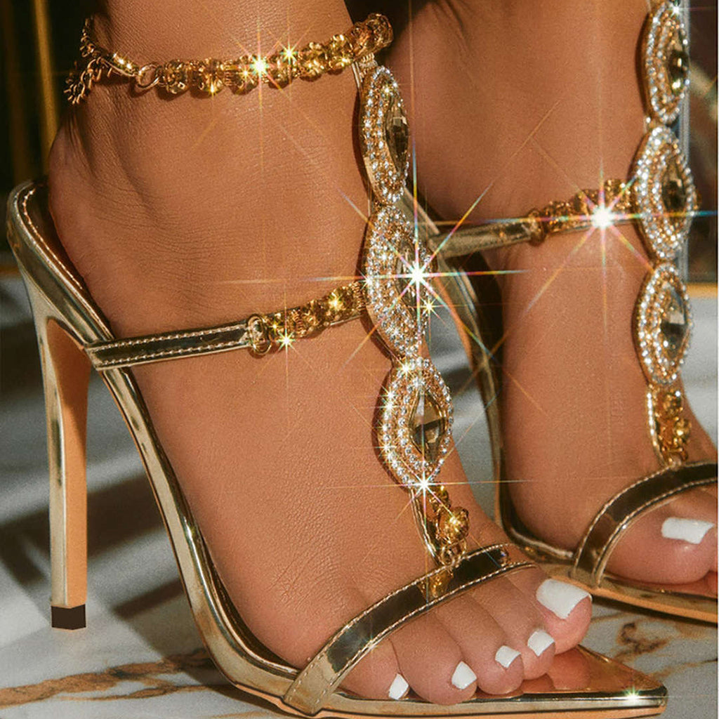 Mille | Pump avec Strass